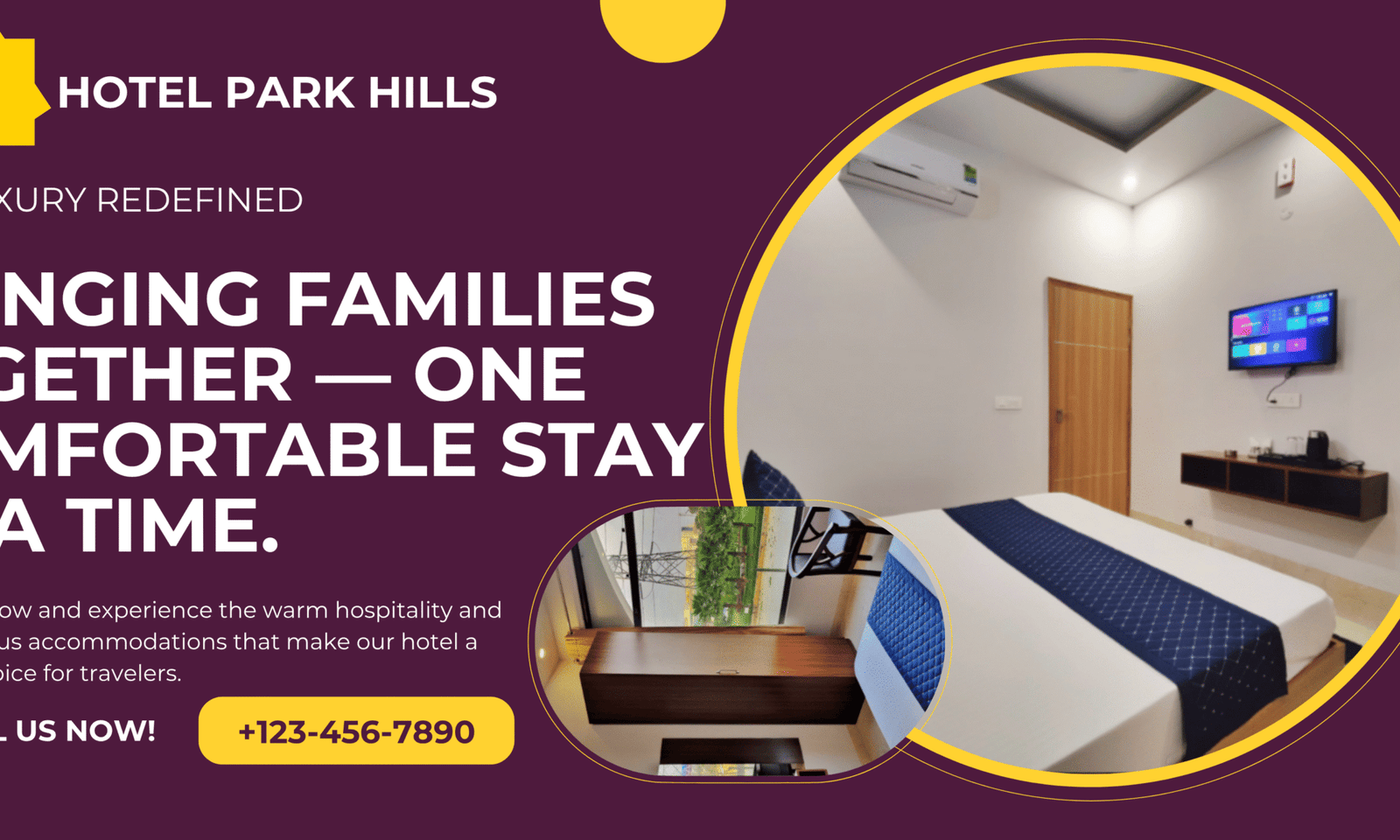 Spacious and kid-friendly family hotel room with modern amenities and cozy interiors