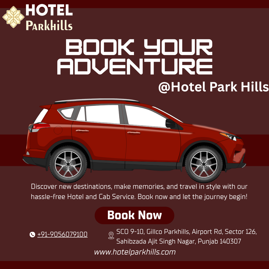 Hotel Park Hills concierge cab service with HiWay Cabs for sightseeing and airport travel